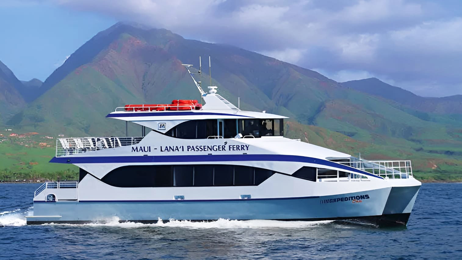 Expeditions Ferry: Maui-Lanai Roundtrip Ferry Ticket - Lahaina Tours