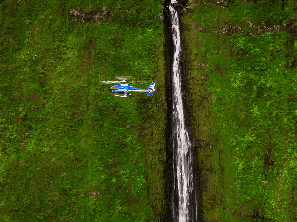 Blue Hawaiian Helicopters - Hana Rainforest - Lahaina Tours