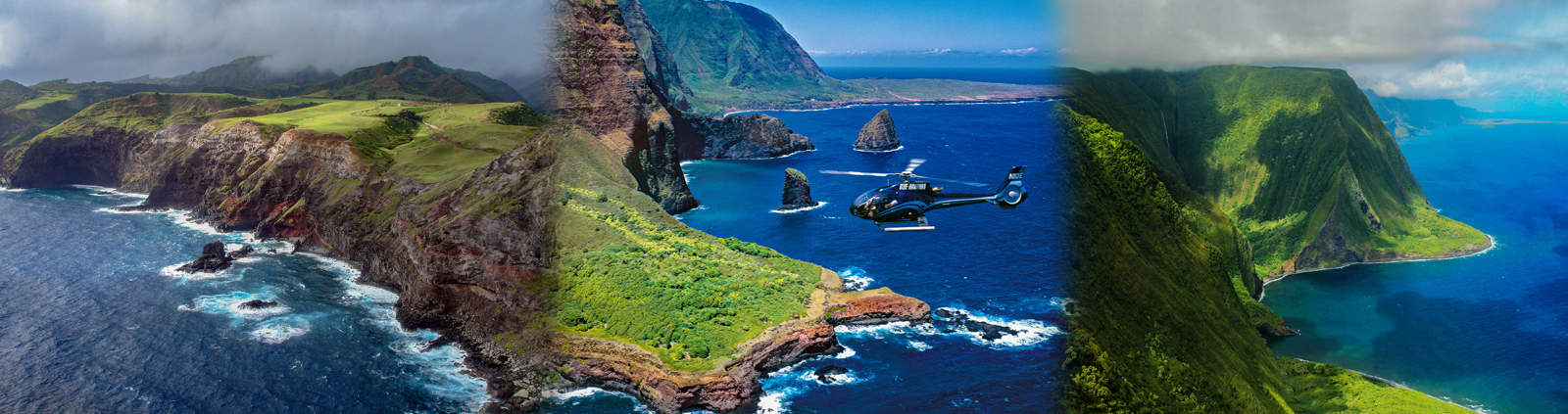 Blue Hawaiian Helicopters - Waterfalls of West Maui & Molokai