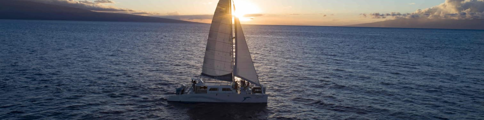Ocean Spirit Sunset Sail – Pacific Whale Foundation Maui Sunset Catamaran Cruise