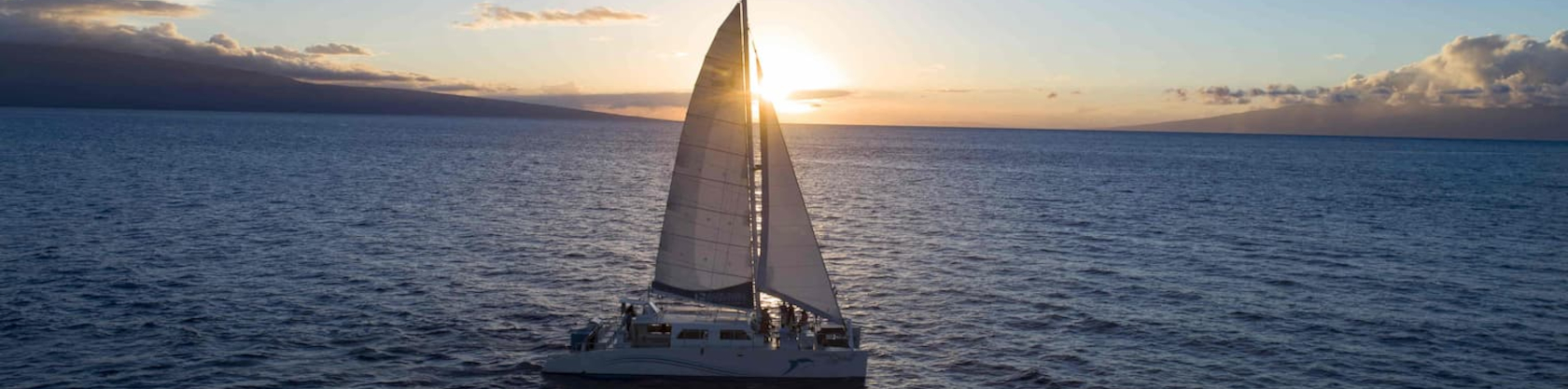 Ocean Spirit Adult Sunset Sail – Maui Adults-Only Catamaran Cruise at Sunset