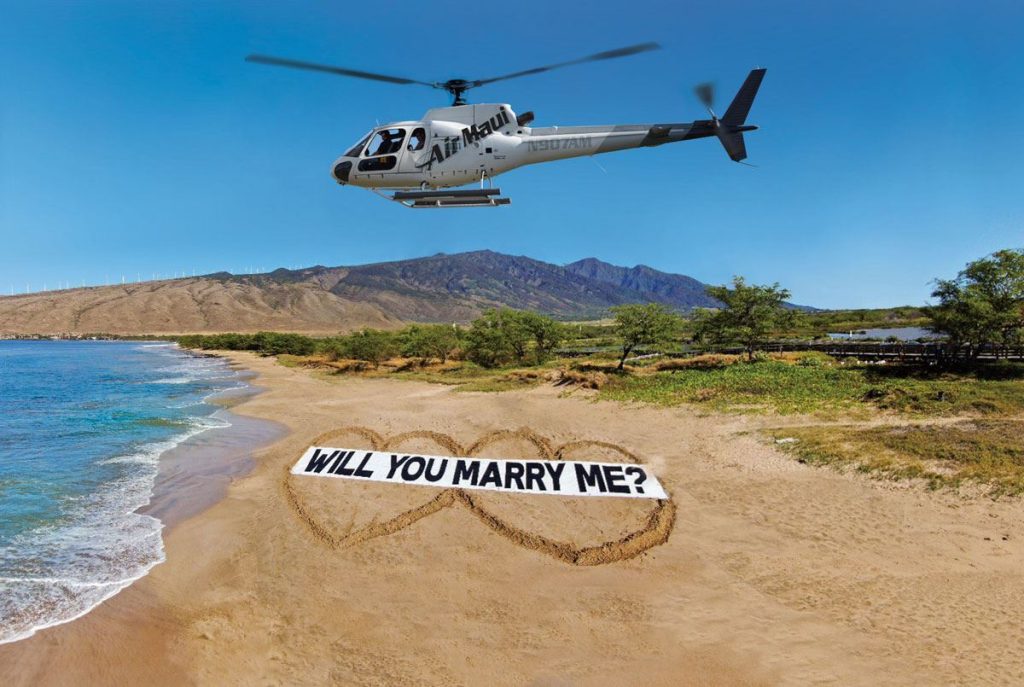 Air Maui - Marry Me Helicopter Tour