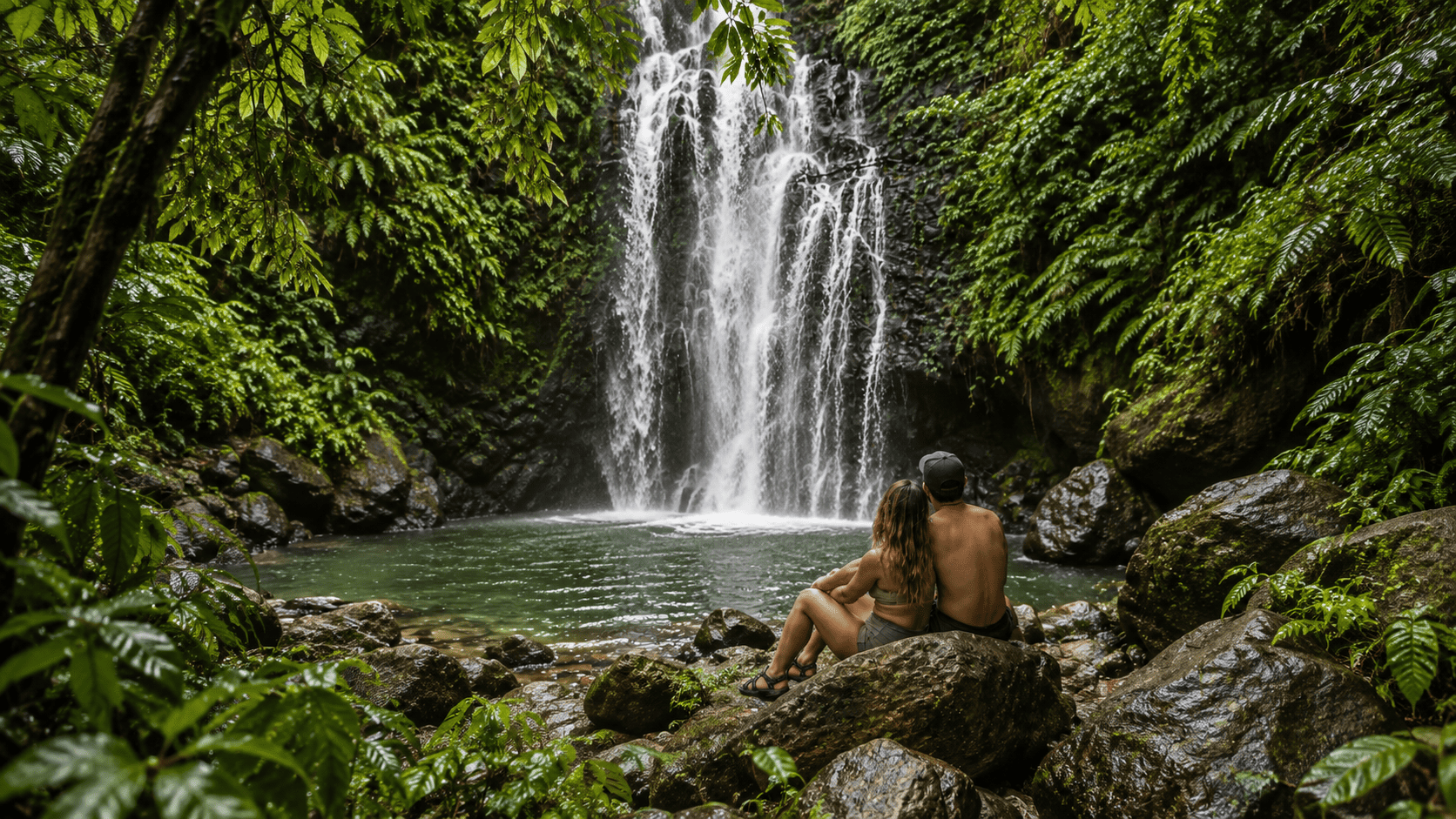 Maui waterfall